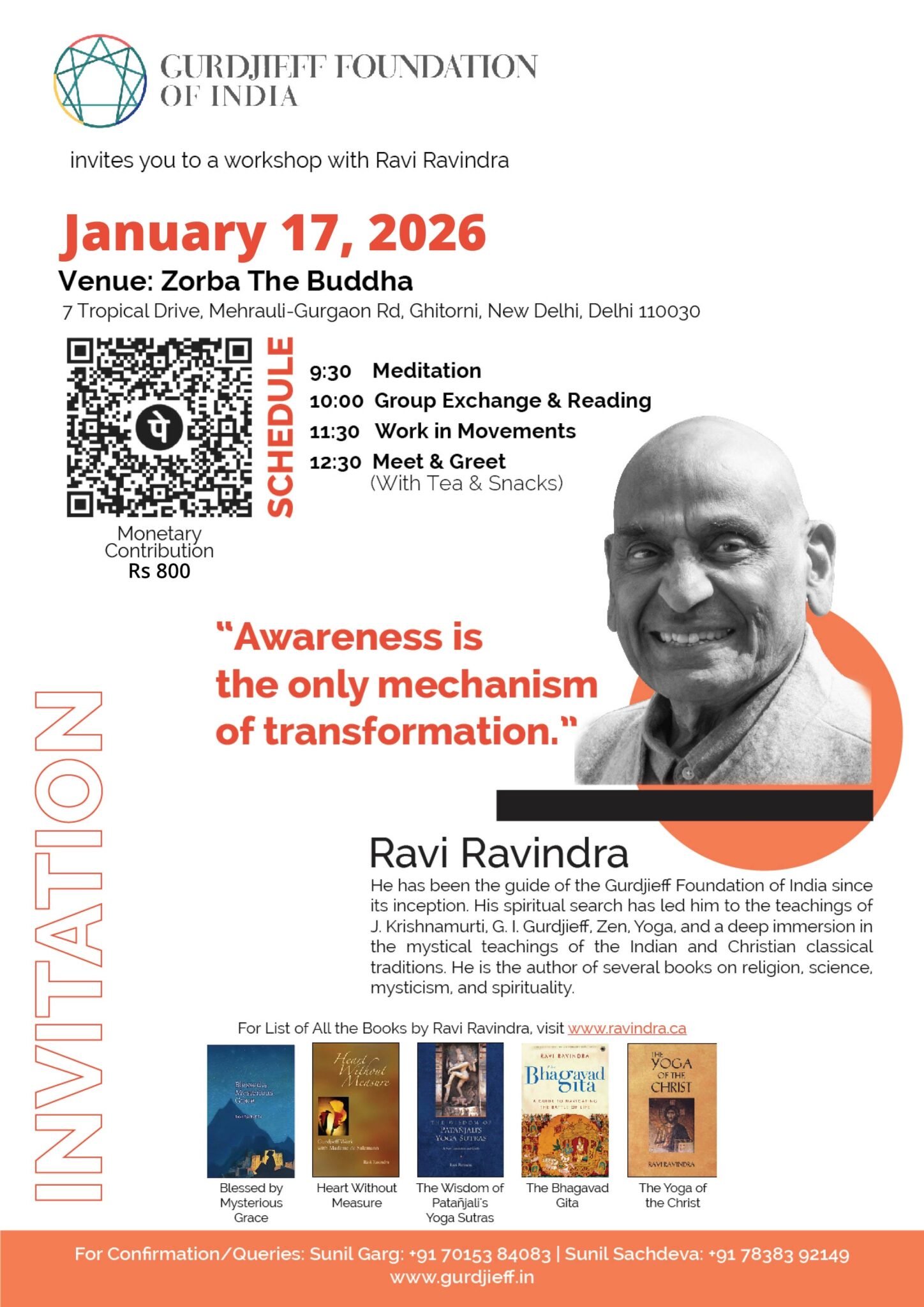 V Ravindra Ravi Ravi GFOI Invites you to a talk by Ravi Ravindra – Feb 10 2026 – GFOI